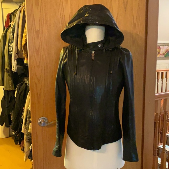 Leather jacket by Soia and Kyo - Picture 1 of 7